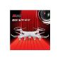 Syma x5C 2.4G 6 Axes remote controlled helicopter, UFO RC Quadcopter Mode 2 With HD Camera + RTF instructions and French-flight advice (Toy)