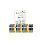 15 XL ink cartridge For ColourDirect OF EPSON STYLUS S20, SX100, SX105, SX110, SX115, SX200, SX205, SX210, SX215, SX218, SX400, SX405, SX410, SX415, SX515W, SX600FW, SX610FW, BX300F, S21, SX110, SX115, SX215, SX410, SX415, SX515W, SX209, SX405 WiFi, D78, D92, D120, DX4000, DX4050, DX4400, DX4450, DX5000, DX5050, DX6000, DX6050, DX7450.  DX8450, DX7000F, DX7400, DX8400 printer (Office Supplies)