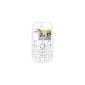 Nokia Asha 200 mobile phone GSM / EDGE Bluetooth White (Electronics)