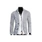 Coffetime-Men Stylish Slim Fit Strickm ¹tzen Blazer jackets jacket (Textiles)