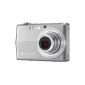 Casio EXILIM EX-Z600 digital camera (6 megapixels) in Silver (Electronics)