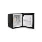 Klarstein 10005400 mini fridge / B / 181 kWh / year / 47 cm / 36 liter refrigerator / mini-bar / Black (Misc.)