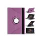 DONZO Wallet Structure 360 ​​Tablet Case for Sony Xperia Tablet Z Violet (Electronics)