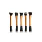 XCSOURCE® Makeup Brush Professional Kit 5PCS Gold Eyeshadow Blush Brush Foundation Powder Makeup Brushes Kit identifies Anti-MT72 (Miscellaneous)