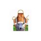 Grill cooking kitchens Latz Party Apron Happy Sheep (garden products)