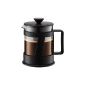 Bodum Crema 10931-01 cafetiere, 4 cups, 0.5 l, Black (Kitchen)