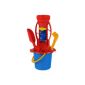 Klein - 2001 - Outdoor Game - Set with sand bucket and mill, 8 rooms (Toy)