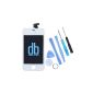 DB POWER Touch LCD Screen Replacement for iPhone 4G White + tools (Electronics)