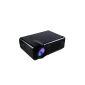 DBPower 66 LED projector Black HDMI USB VGA Ypbpr 20,000 Hours Lamp 854 Lumens * 540.2000 (Electronics)