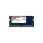 Komputerbay 8GB PC3-12800 1600MHz DDR3 204 Pin SODIMM Laptop Memory with heat spreader - Blue (Accessory)