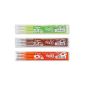 PILOT Lot of 3 sets of 3 colors refills apple green, brown, orange (Office Supplies)