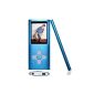 YHhao 16GB 16GB Slim Digital MP4 / MP3 blue, media player with 1.8 (Electronics)