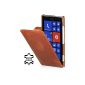 Goodstyle exclusive leather case for Nokia Lumia 925 Ultraslim in Cognac (Accessories)