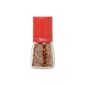 Peppermill salt mill spice mill dry with ceramic grinder in gift box 140ml height 13.5cm - red (household goods)