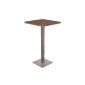 Bar table bar table bar table walnut optics 60x60x105 - M-BT60H / 1432