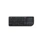 Mini Bluetooth keyboard with iclever®Rii -AZERTY (French keyboard) RT-MWK02 + (French version) compatible with MAC iPhone 3 iPhone 4 iPhone 4s iphone5 iPad 2 iPad 3 iPad Android Samsung i9001 Galaxy S i9000 Samsung Galaxy S2 i9100 HTC (Electronics)