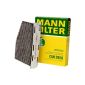 MANN-FILTER CUK 2939 Cabin Filter (Automotive)