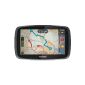 TomTom GO 500 Europe Traffic navigation system (13 cm (5 inch) capacitive touch display - operation by finger gestures, Lifetime Traffic & Maps TomTom) (Electronics)