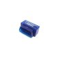 Goliton® OBD II Power2 Super Mini-Car Bluetooth enabled code reader with Android / Droid / Torque-blue (Electronics)