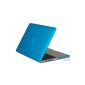 The original Gecko Covers Apple Macbook Pro 15 39.1 cm (15.4 inches) Case Case Laptop Case Hard - Shell - Case Case Case in color light blue blue / light blue (accessory)