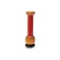 Alessi pepper mill made of beech wood, black, red and yellow (household goods)