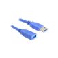 DELOCK Kabel USB 3.0 extension A / A 1m M / F (optional)