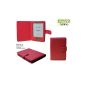 Bag for Tolino Bertelsmann worldview Thalia Telekom Hugendubel - Best Case for Tolino Shine eBook readers - red red (Personal Computers)