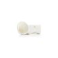 Bone Horn Stand Amplifier Speaker Silicone for iPhone 4S / 4 White (Accessories)
