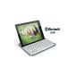 Bluetooth keyboard without wire with plastic cover for iPad 2 (white keys) (Electronics)