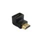 BestOfferBuy - AV Video Adapter HDMI Male To Female Elbow With A Right Angle 90 Degree (Electronics)
