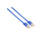 InLine Patchkabel flach, UTP, Cat.6, 10m blue (accessory)