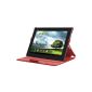 The Case Cover Gecko Covers Asus TF300T Deluxe red for Asus TF300T Tablet / Asus accessory (Electronics)