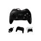 Stuff4® Black Nintendo Wii Classic Controller Pro Wired Game Pad Control (Electronics)