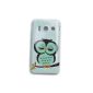 Voguecase® TPU Silicone Case Shell Cover Case S line Case Cover For Huawei Ascend Y300 (Sleepy Owl) + Free Stylus Universal random screen (Electronics)