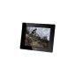 Rollei Pictureline 8000 Digital Photo Frame (20.3 cm (8 inch) TFT LCD screen, 800x600 pixels, SD / SDHC / MMC card slot, USB 2.0) Black (Accessories)