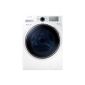 Samsung WW80H7600EW / EC washing machine front loader / A +++ A / 1600 rpm / 8 kg / White / Blue Crystal Design / full water stop (Misc.)