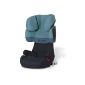 SILVER CYBEX car seat Solution X-fix, group 2/3 (15-36 kg), Watercolours, Collection 2012 (Baby Product)