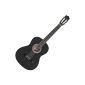 BK Stagg C542 Classical Spanish guitar Black (Electronics)