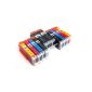 10 Multipack comp.  XL cartridges for Canon Pixma MG7550 MG7150 MG6650 MG6450 MG6350 MG5655 MG5650 MG5550 MG5450s MG5400 MG5450 IP7250 IP8750 IX6850 MX725 MX925 compatible 2 x 550BK XL black 2 x Canon 551BK XL photo black 2 x 551C XL blue 2 x 551m XL red 2 x 551Y XL yellow with chip (Electronics)