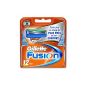 Gillette Fusion Razor Blades - Pack 12 Refills (Health and Beauty)
