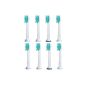 8 pcs (2x4) E-Cron® brush.  Philips Sonicare ProResults replacement.  Fully compatible with the following models of Philips electric toothbrush: DiamondClean, FlexCare, FlexCare Platinum, FlexCare (+), HealthyWhite, 2 Series, Easy Clean and PowerUp.