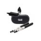 eTiTan - Case 2 eGo eTiTan 1300mAh, black electronic cigarette NEW generation with clear DEMONTABLE without tobacco or nicot (Health and Beauty)