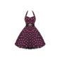 Hearts & Roses London - Vintage Floral Strapless Women Rockabilly Swing Years 50 Peas (Clothing)