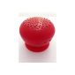 ORIGINAL G & P® - Bluetooth speaker Fixing Sucker Passion Red (Electronics)