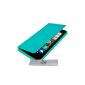 Case Cover Turquoise ExtraSlim Nokia Lumia 530 and 3 + PEN FILM OFFERED!  (Electronic devices)