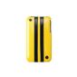 Trexta Racing Series Snap On Phone Case for Apple iPhone 3G / 3GS yellow / black (Wireless Phone Accessory)