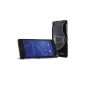 EasyAcc Soft TPU Cover with Stand Function / Shock absorption for Sony Xperia Z2 black (Accessories)