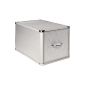 Hama CD ROM Alu File Box 160 for up to 160 CDs incl. 80 numbered CD-Cover silver (Accessories)