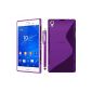 BAAS® Sony Xperia Z3 - S-Line Silicone Gel Case + Stylus For Capacitive Touchscreen (Electronics)