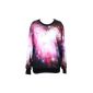 TDOLAH galaxy sweatshirts Women pullovers (Textiles)